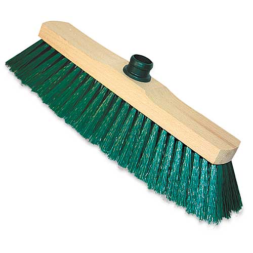 Щетка для пола деревянная с черенком 070183 06 - фото